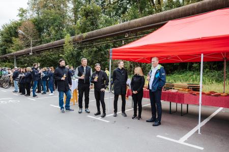 Otvoritev kolesarske CE-SˇT-SˇE-125